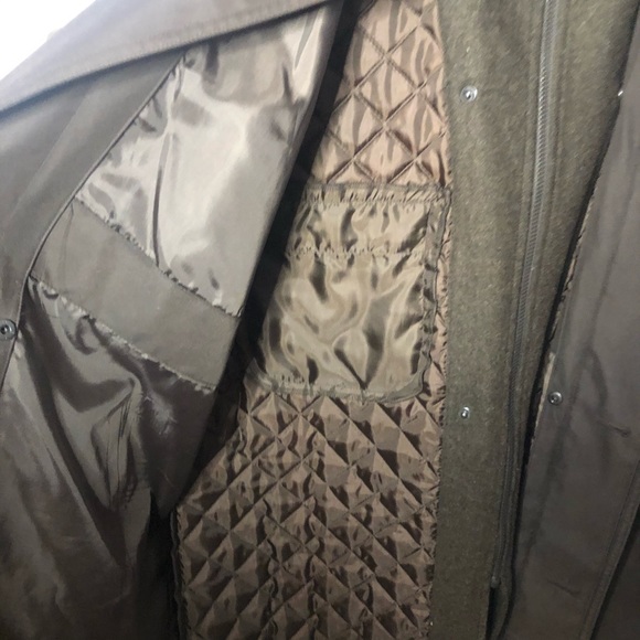 Chaps Brown Trench-Coat w/ Removable Liner - Picture 7 of 11